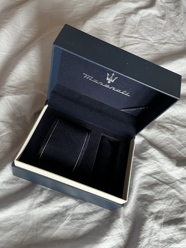 Empty maserati blue watch - blue,