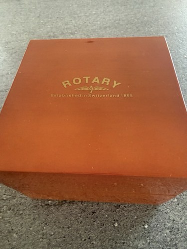 Rotary wooden single watch - wooden,