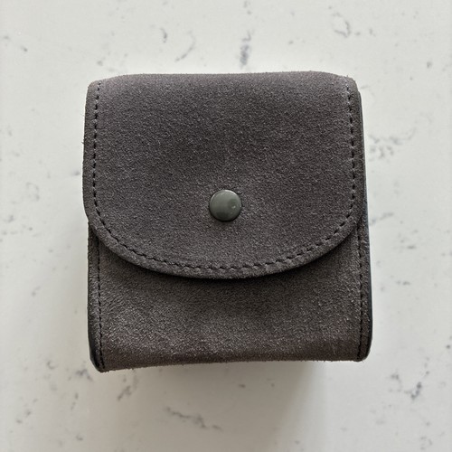 Cartier grey suede watch - grey,