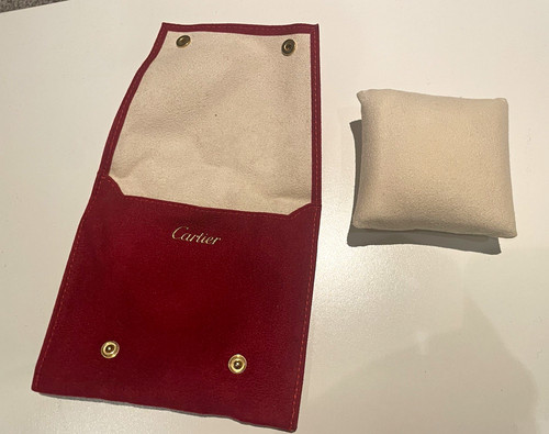 Cartier red suede - cartier, travel