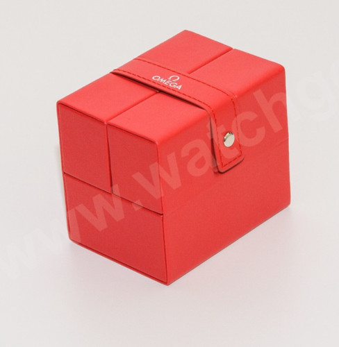 Omega seamaster red leather - omega,