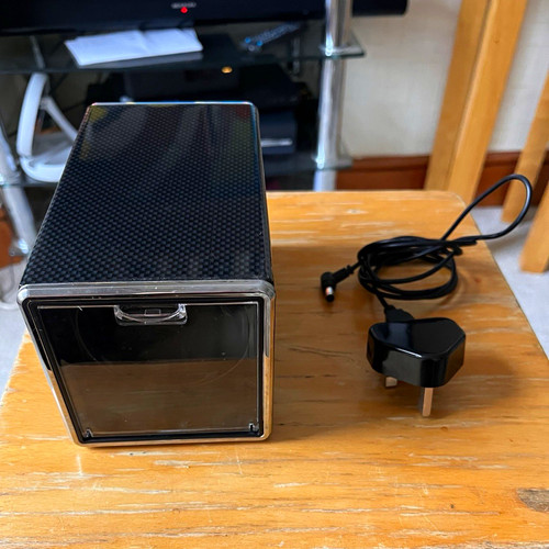 Single watch winder box - watch, with