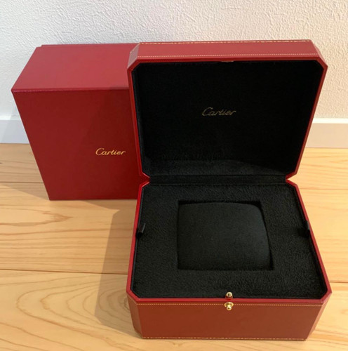 Cartier red presentation watch - cartier,