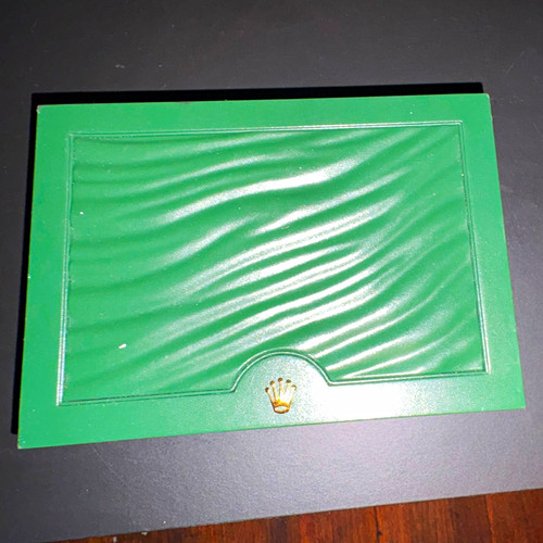 Rolex green presentation box - rolex,